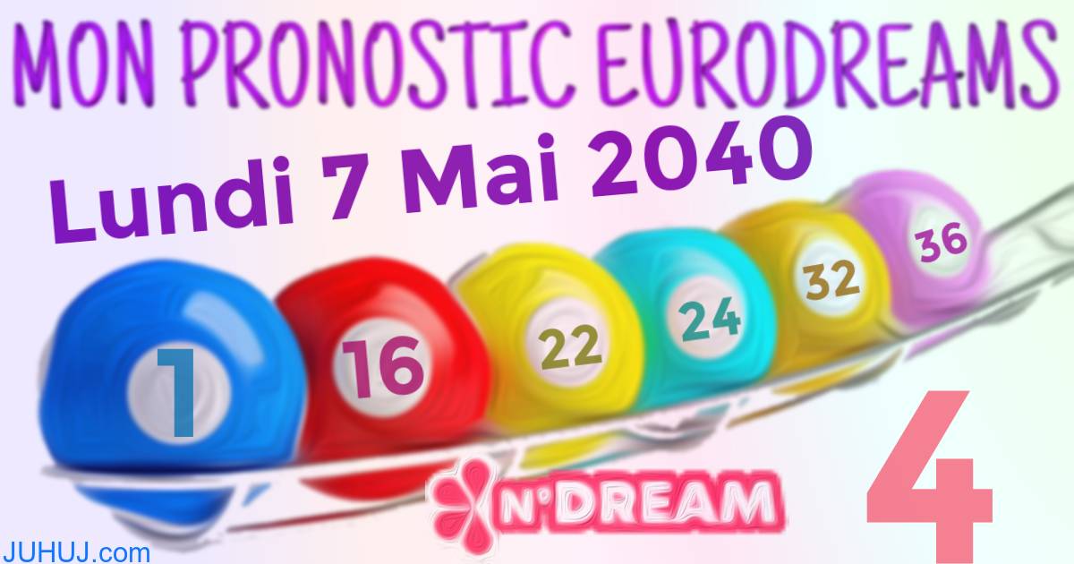 Résultat tirage Euro Dreams du Lundi 7 Mai 2040.