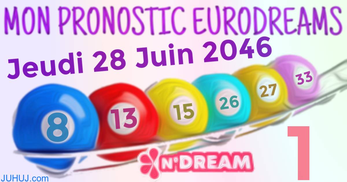 Résultat tirage Euro Dreams du Jeudi 28 Juin 2046.