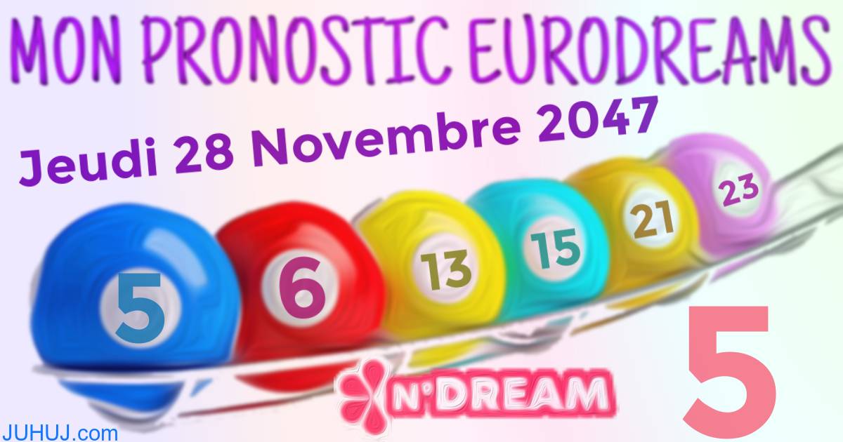 Résultat tirage Euro Dreams du Jeudi 28 Novembre 2047.