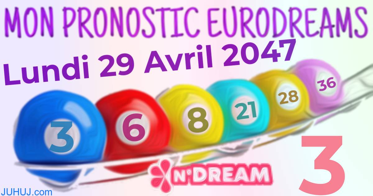 Résultat tirage Euro Dreams du Lundi 29 Avril 2047.