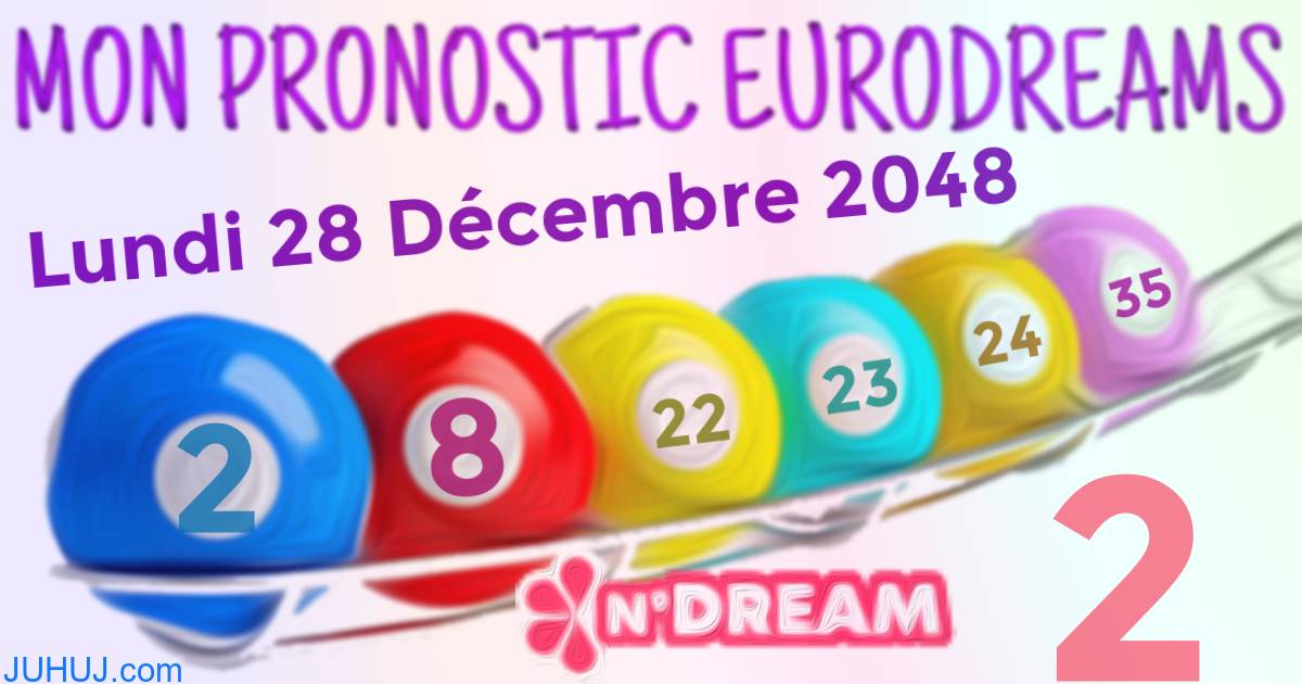 Résultat tirage Euro Dreams du Lundi 28 Décembre 2048.