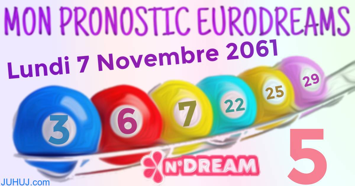 Résultat tirage Euro Dreams du Lundi 7 Novembre 2061.