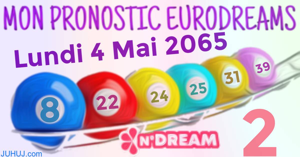 Résultat tirage Euro Dreams du Lundi 4 Mai 2065.